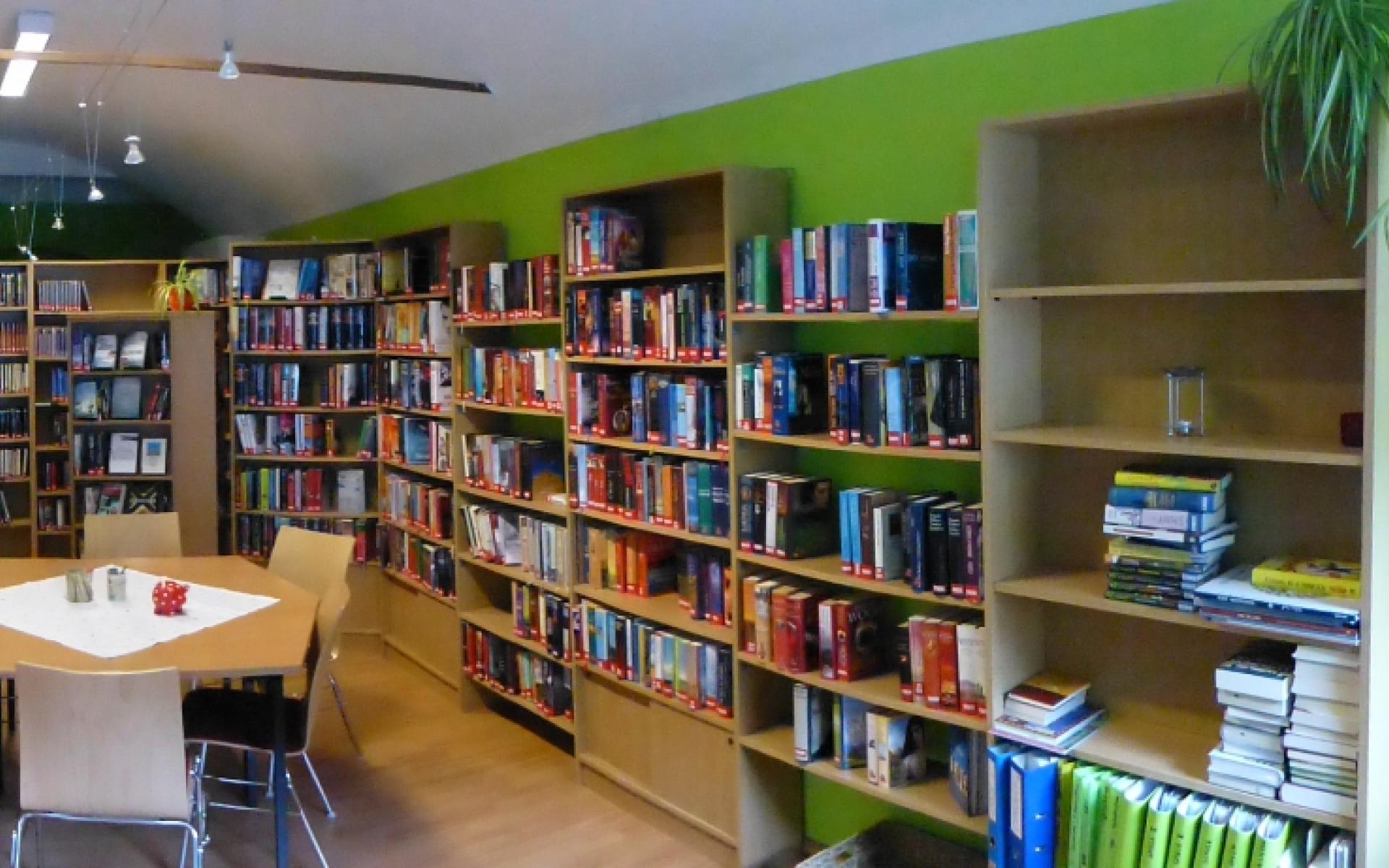 Foto Bibliotheksraum